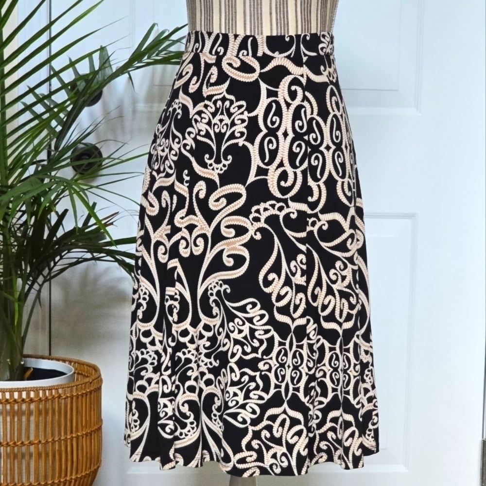 Sami & Jo Women’s Print A-Line Skirt Size S